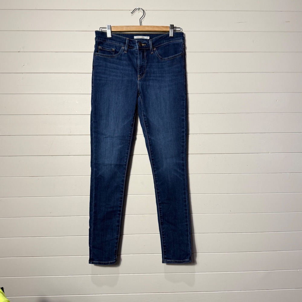 Levi's 311 Shaping Skinny Womens‎ Jeans 27 Dark Wash Stretch Denim 19626-0258